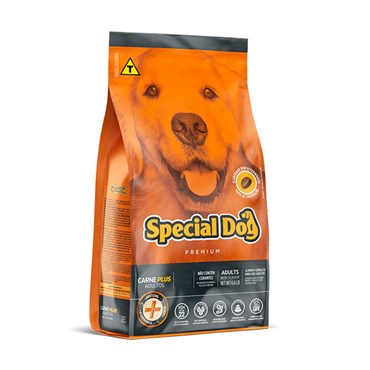 Ração Special Dog Premium para Cães Adultos Sabor Carne Plus
