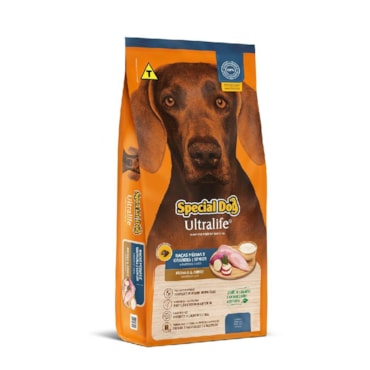 Ração Special Dog Ultralife Sênior para Cães de Raças Médias e Grandes Sabor Frango e Arroz 15kg - imagem adicional