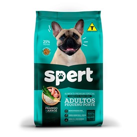 Ração Spert para Cães Adultos Raças Pequenas Sabor Frango e Arroz 10,1 kg