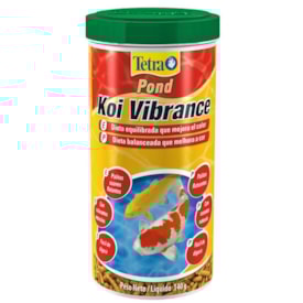 Ração Tetra Pond Koi Vibrance Sticks para Peixes Ornamentais 140g