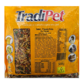 Ração Tradipet Triturada para Sabiá e Pássaro Preto 500 g