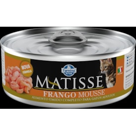 Ração Úmida Farmina Matisse para Gatos Adultos de Todas as Raças Sabor Frango 85g