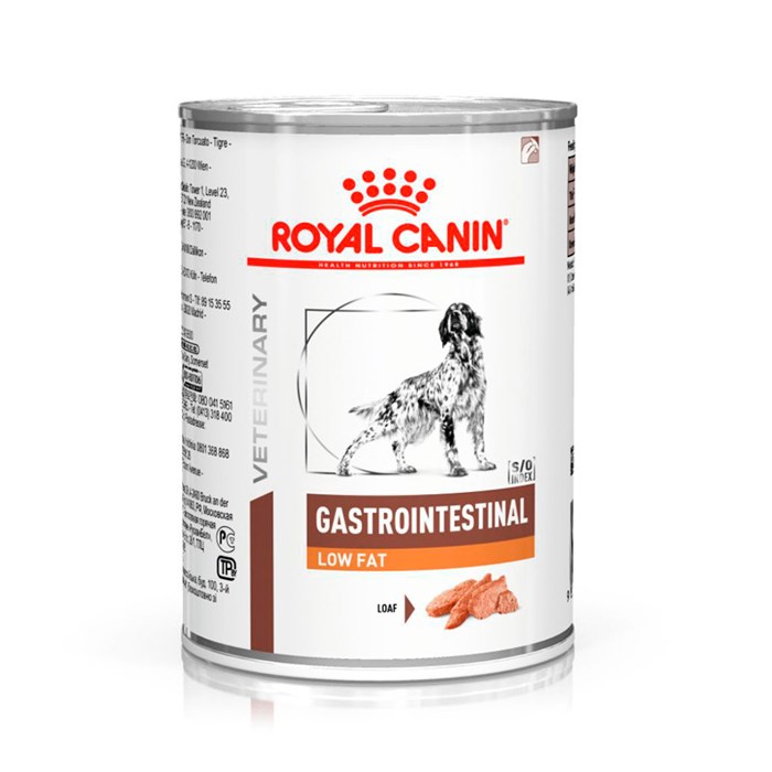 Ração Úmida Royal Canin Lata Gastro Intestinal Low Fat Wet 410g