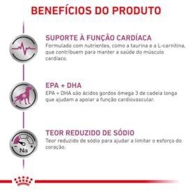 Ração Úmida Royal Canin Vet Diet Canine Cardiac Lata 410g - imagem adicional