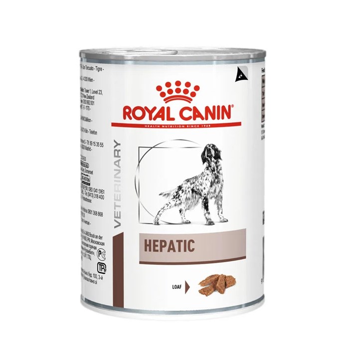 Ração Úmida Royal Canin Vet Diet Canine Hepatic Lata 420 g