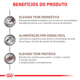 Ração Úmida Royal Canin Vet Diet Canine Recovery Lata 195g - imagem adicional