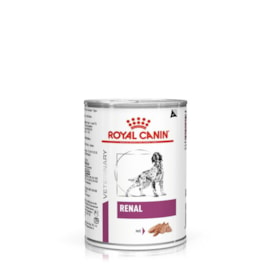 Ração Úmida Royal Canin Vet Diet Canine Renal para Cães Lata 410g