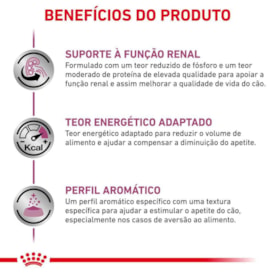 Ração Úmida Royal Canin Vet Diet Canine Renal para Cães Lata 410g - imagem adicional