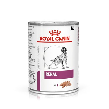 Ração Úmida Royal Canin Vet Diet Canine Renal para Cães Lata