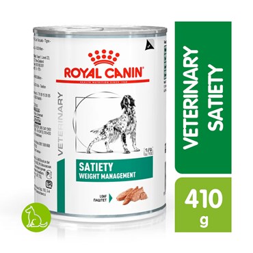 Ração Úmida Royal Canin Vet Diet Canine Satiety Lata