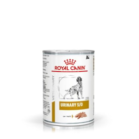 Ração Úmida Royal Canin Vet Diet Canine Urinary S/O Lata