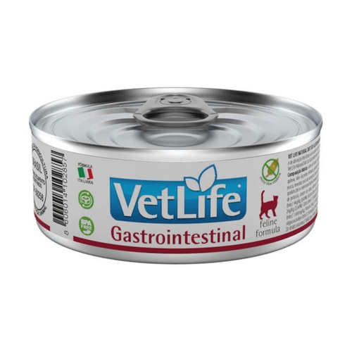 Ração Úmida Vet Life Feline Gastrointestinal para Gatos 85g