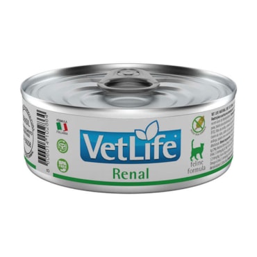 Ração Úmida Vet Life Feline Renal para Gatos 85g