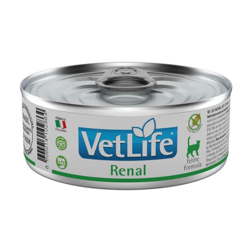 Ração Úmida Vet Life Feline Renal para Gatos 85g