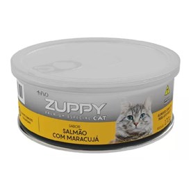 Ração Úmida Zuppy para Gatos Lata Salmão e Maracujá 170g