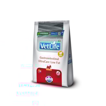 Ração Vet Life Farmina Ultracare Cães Adultos Raças Minis Low Fat 1,5kg