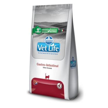 Ração Vet Life Para Gatos Gastro Intestinal 