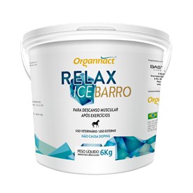 Relaxante Muscular Relax Ice Barro para Equinos Organnact