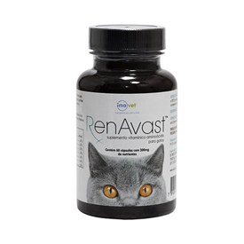 RenAvast Cat Suplemento Vitamínico 300mg - 60 Cápsulas