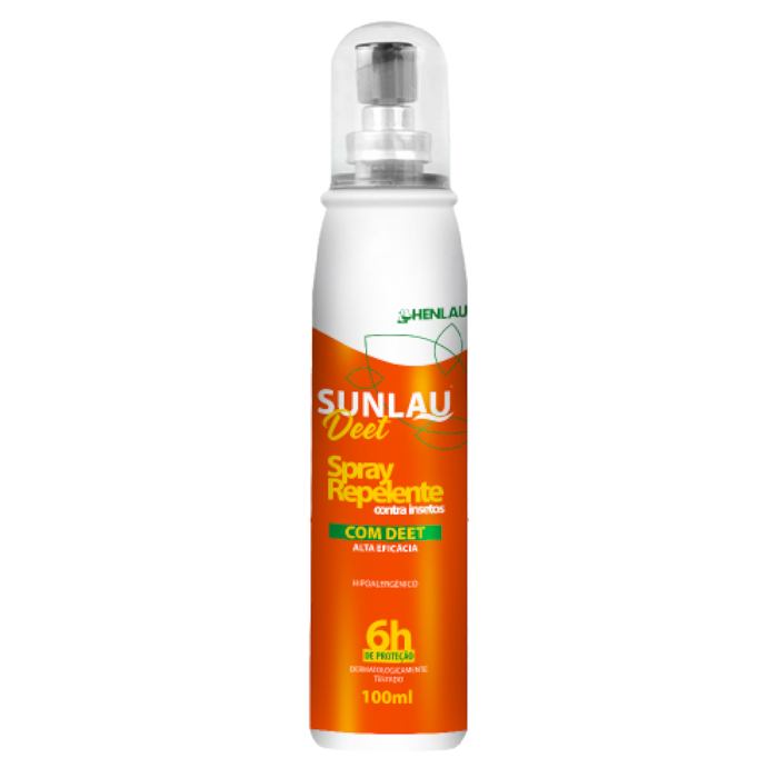 Repelente em Spray Sunlau com Deet - Henlau Química