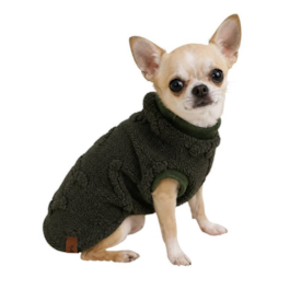 Roupinha Pet em Soft Softssauro Militar Pickorruchos Tamanho 05
