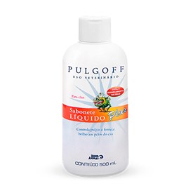 Sabonete Líquido Pulgoff Plus 500ml - Mundo Animal