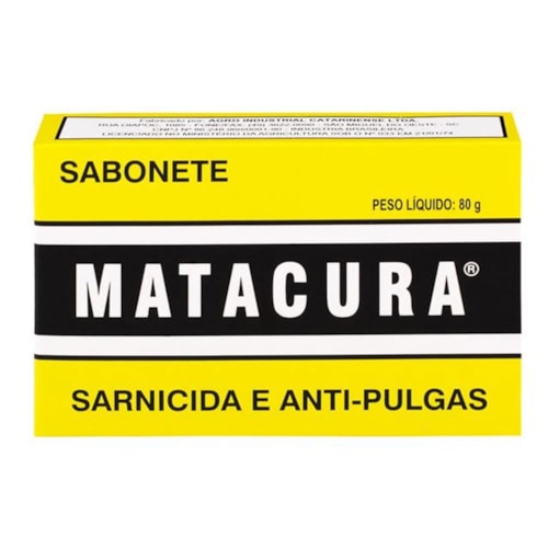 Sabonete Sarnicida e Antipulgas Matacura 80g 