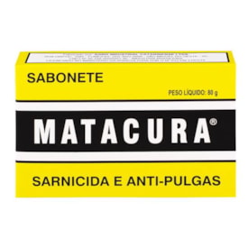 Sabonete Sarnicida e Antipulgas Matacura 80g