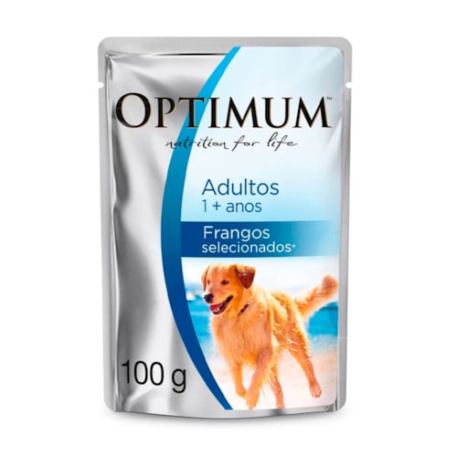 Sachê Alimento Úmido Optimum para Cães Adultos 100 g