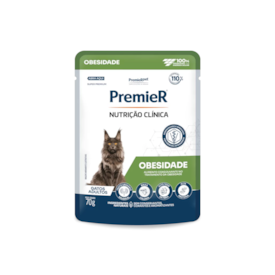 Sachê PremieR Nutrição Clínica Obesidade Gatos Adultos 70 g