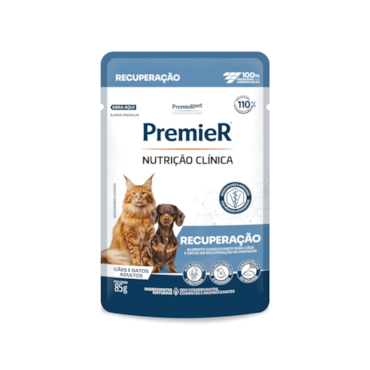 Sachê PremieR Nutrição Clínica Recuperação Cães e Gatos Adultos 85 g