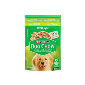 Sachê Purina Dog Chow Extra Life para Cães Filhotes de Todos os Tamanhos Frango 100g