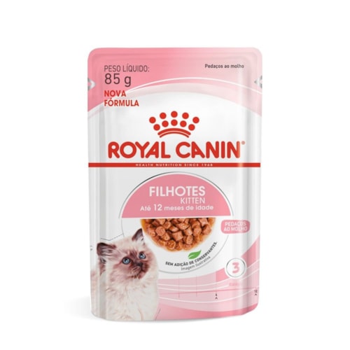 Sachê Royal Canin Cat Kitten Instinctive para Gatos Filhotes 85g