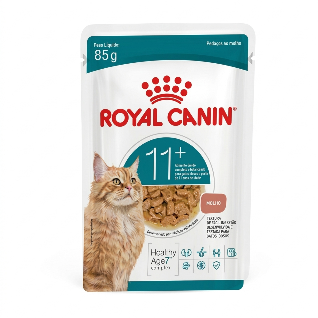 Sachê Royal Canin Feline Ageing 11+ Gatos Idosos 85g