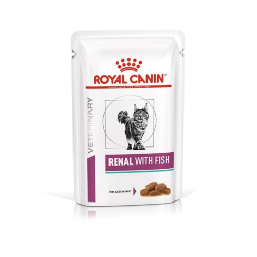 Sachê Royal Canin Feline Renal Peixe 85 g