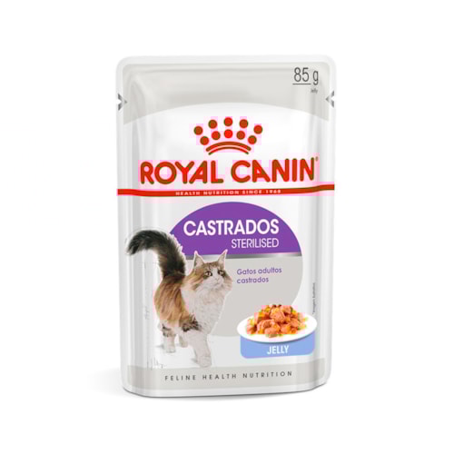 Sachê Royal Canin Jelly Gatos Adultos Castrados 85g