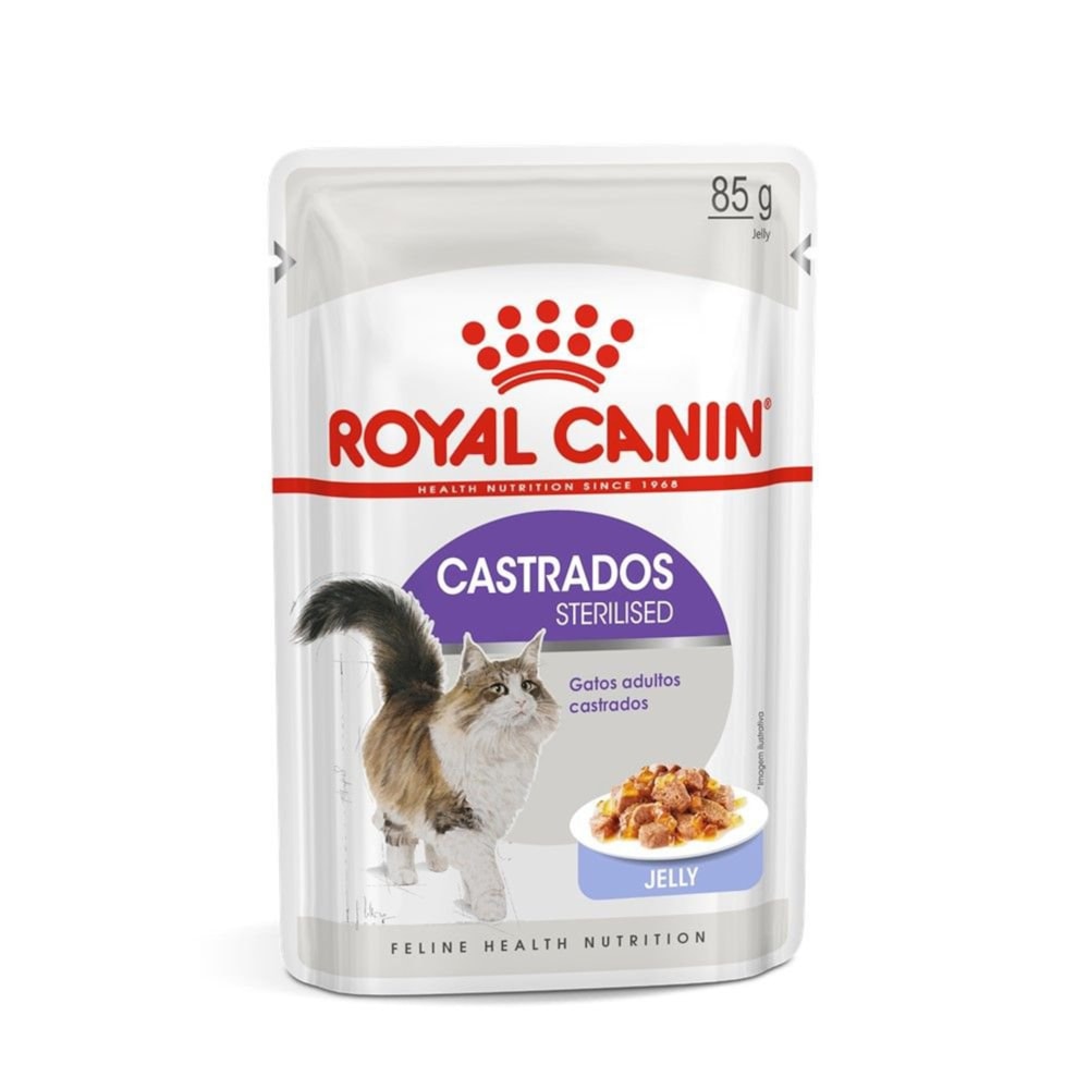 Sachê Royal Canin Jelly Gatos Adultos Castrados 85g
