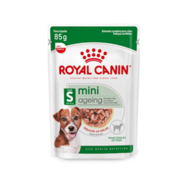 Sachê Royal Canin para Cães Adultos de Raças Pequenas a partir de 12 Anos de Idade 85g