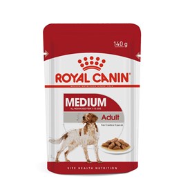 Sachê Royal Canin para Cães Adultos Raças Médias 140g