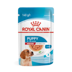 Sachê Royal Canin para Cães Filhotes Raças Médias 140g