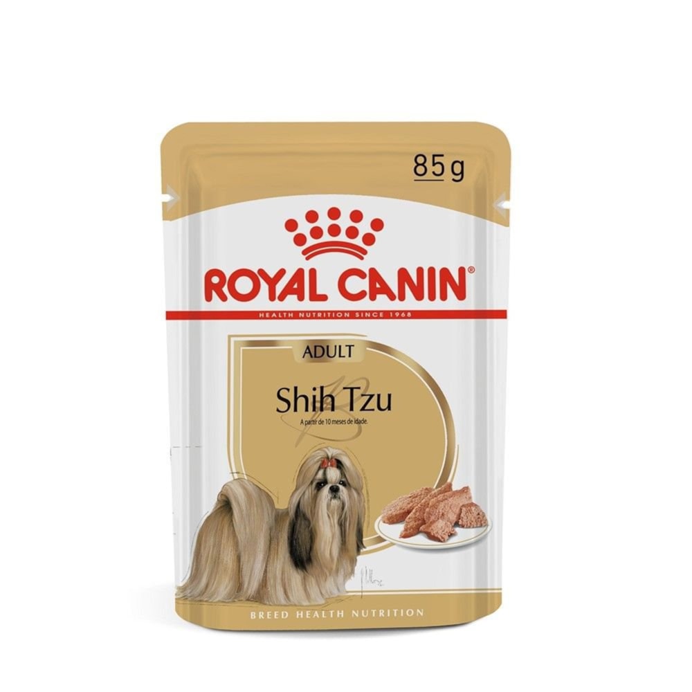 Sachê Royal Canin para Shih-Tzu Adultos Patê 85 g