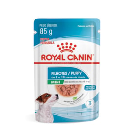 Sachê Royal Canin Puppy Mini para Cães Filhotes 85g