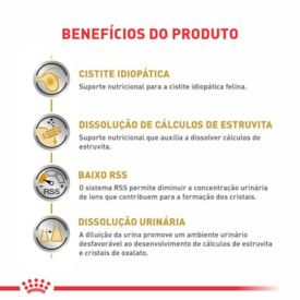 Sachê Royal Canin Urinary S/O para Gatos Adultos 85g - imagem adicional