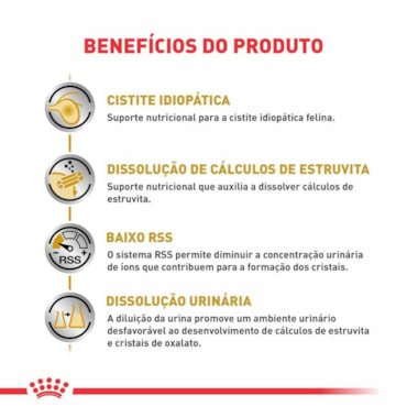 Sachê Royal Canin Urinary S/O para Gatos Adultos 85g - imagem adicional