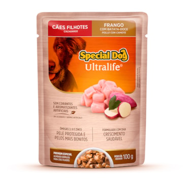 Sachê Special Dog Ultralife para Cães Filhotes Sabor Frango ao Molho 100 g - imagem adicional