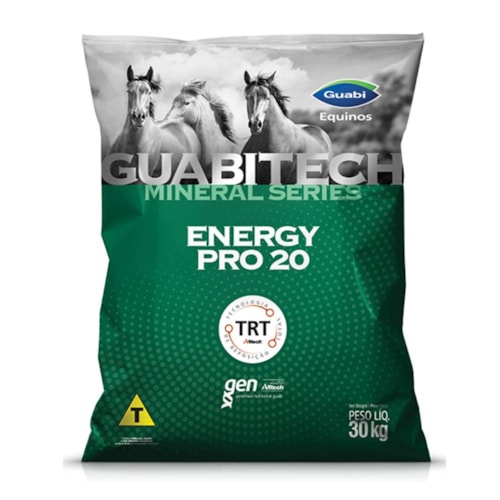 Sal Guabi Tech Energy Pro 20 para Cavalos 30kg 