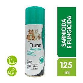 Sarnicida e Fungicida Tiuran Aerossol Uso Veterinário 125 ml