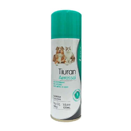 Sarnicida e Fungicida Tiuran Aerossol Uso Veterinário 125 ml
