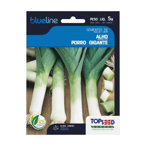 Semente Alho Porro Gigante Topseed 5g