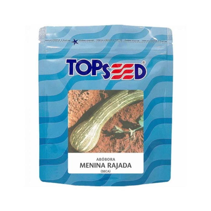 Semente de Abóbora Menina Rajada (Seca) Topseed 50g